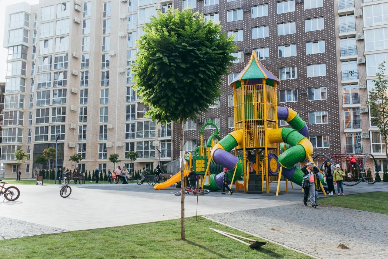 צ'רנוביץ Vodogray Luxury Apartments With Underground Parking Елітний Житловий Комплекс מראה חיצוני תמונה